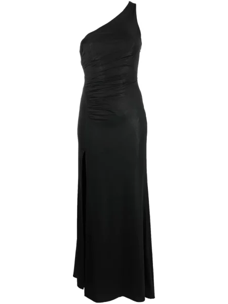 Rochie Blanca Vita cu un umăr gol de costum negru