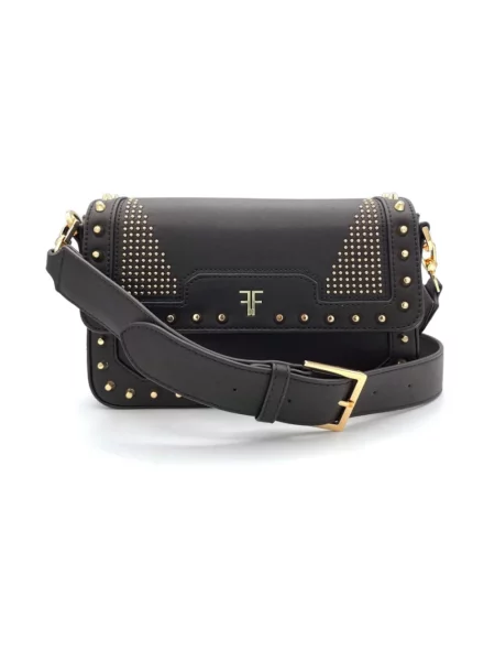 Torebka Fracomina z ćwiekami czarna