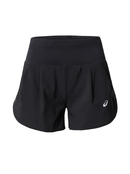 ASICS Sportske hlače Road crna bijela