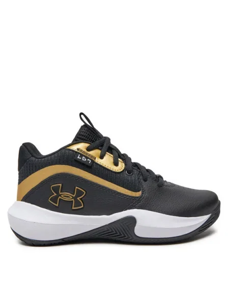 Under Armour Basketbalové topánky Grade School UA Lockdown 7 čierna