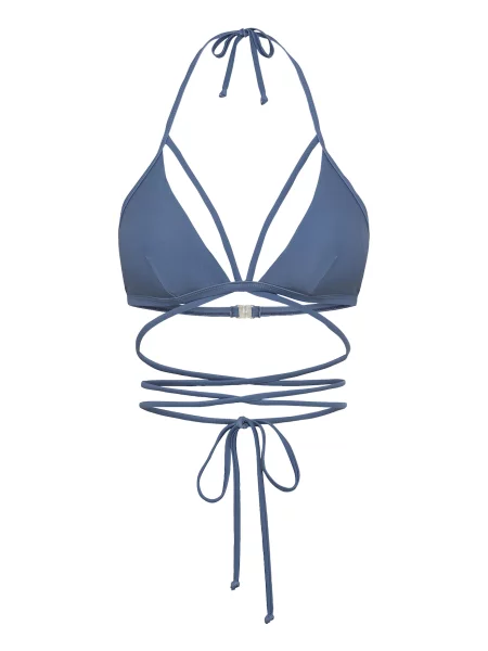 LSCN by LASCANA Sutien costum de baie fumuriu albastru
