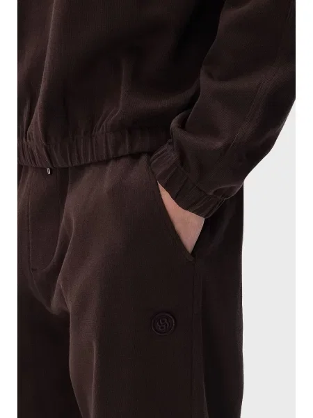 Костюмний спортивний костюм Boss коричневий