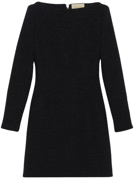 Rochie Gucci din tweed de costum negru