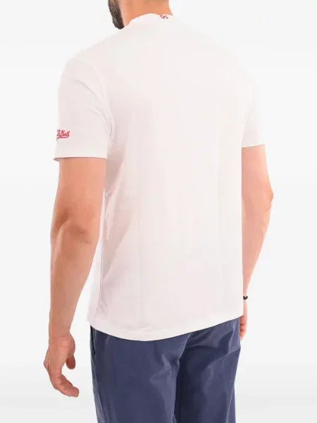 Tricou Mc2 Saint Barth cu imagine alb