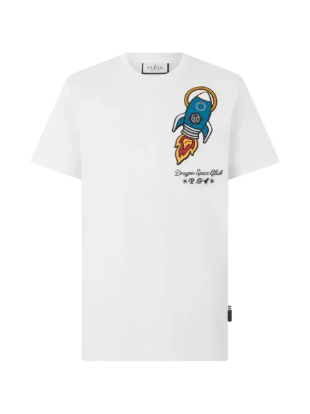 Tricou Philipp Plein alb