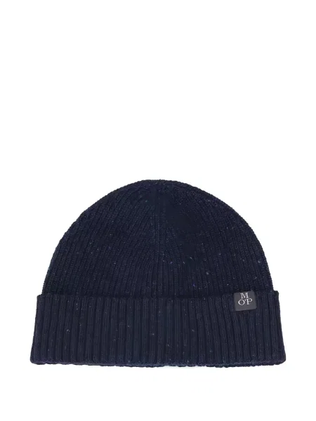 Pletený žebrovaný čepice Marc O'polo modrý