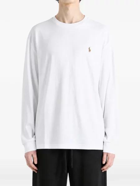 Polo Polo Ralph Lauren με κέντημα κλασικό κοτλέ πράσινο
