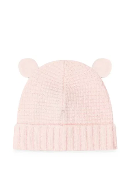 Czapka dziecięca Moncler Enfant różowa
