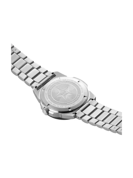 Lniany zegarek Luminox czarny