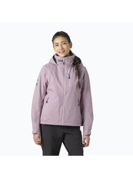 Geacă de navigație pentru femei Helly Hansen Crew Hooded Midlayer purple play violet