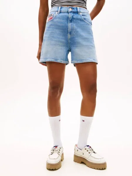 Tommy Jeans De blugi pantaloni scurți albastru