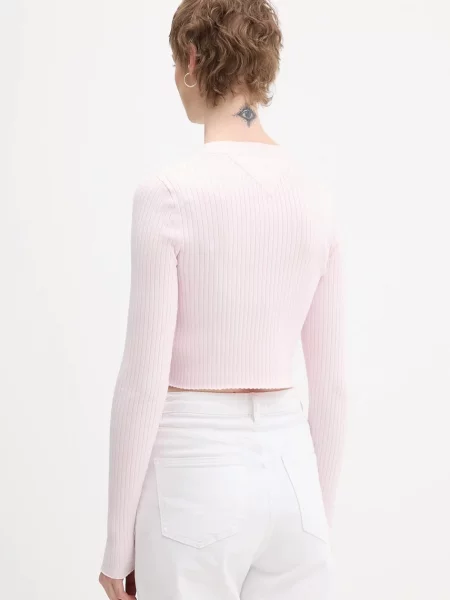 Cardigan Tommy Jeans alb