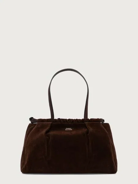 TOMMY HILFIGER Geantă de umăr maro
