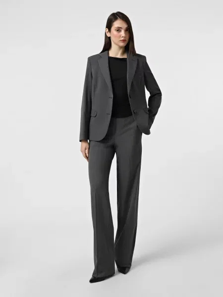 Классические брюки Emporio Armani серые