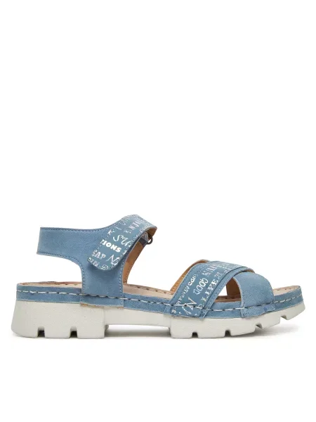 Босоножки Comfortabel голубые