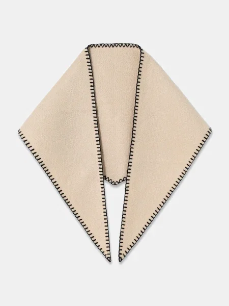 Шал Morgan с изчистен дизайн бежово