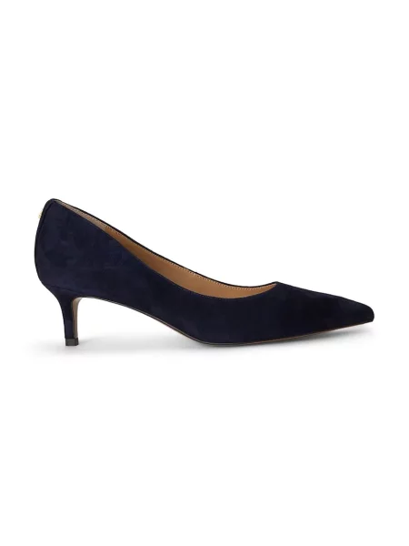Lauren Ralph Lauren pantofi cu stiletto din piele întoarsă Adrienne