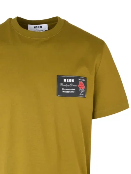 Tricou Msgm galben