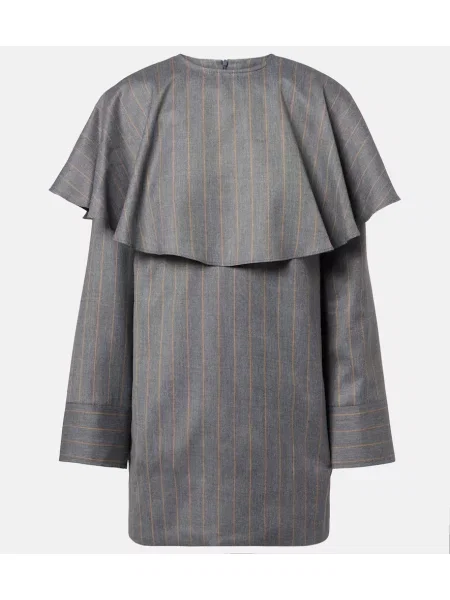 Rochie Ganni cu dungi gri