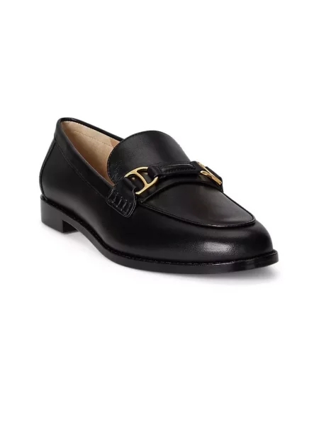 Loafersy LAUREN RALPH LAUREN czarne