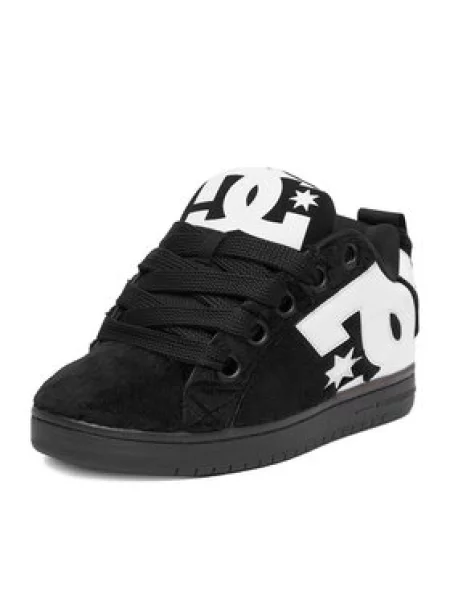 Sneakersy DC Shoes EO-COURT GRAFFIK PUFF čierna