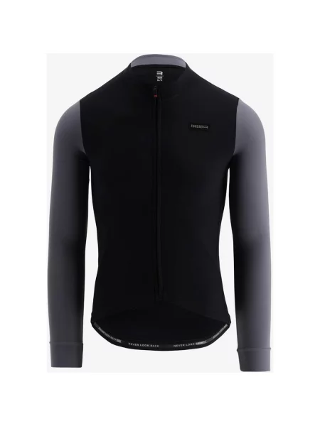 Koszulka damska Finisseur Pro Race Skin z długim rękawem szary XS czarny