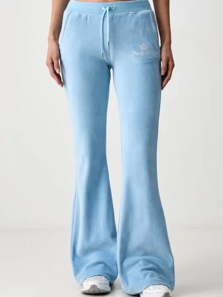 Sporty & Rich x Juicy Couture pantaloni de trening din velur pentru femei