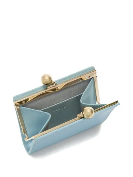 Portofel Furla cu buline albastru