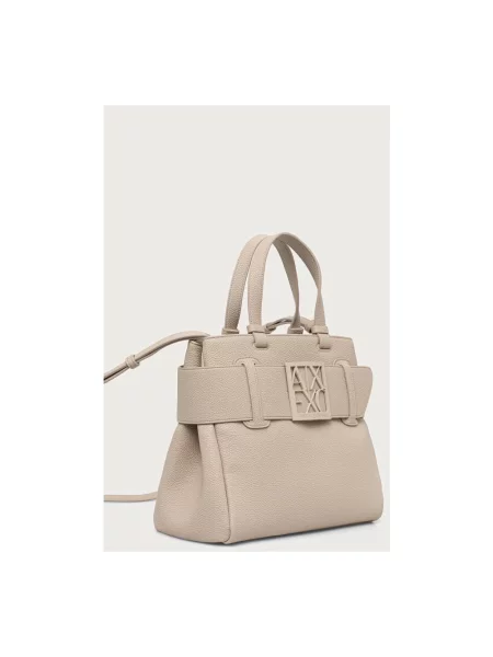 Torebka crossbody Armani Exchange beżowa