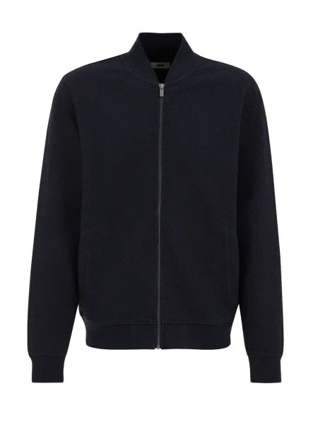 WE Fashion Geacă de primăvară-toamnă închis albastru