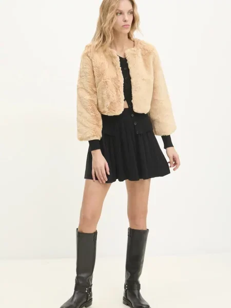 Піджак Answear Lab однобортний однотонна бежевий