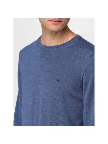 Sweter Brooksfield niebieski