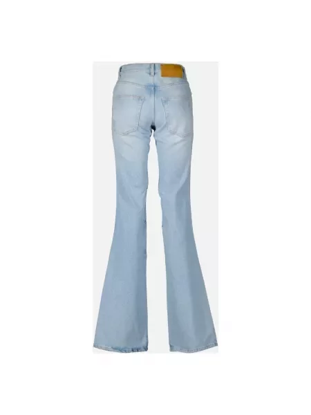 Jeansy dzwony Off-white białe