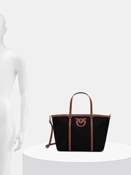 Shopperka Pinko klasyczna czarna