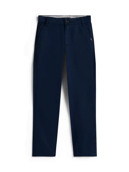 Chino kalhoty Tommy Hilfiger modré