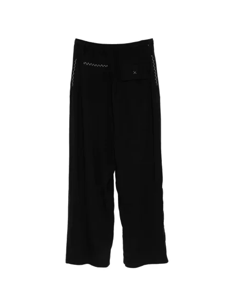 Pantaloni Giovanni Cavagna alergare cu cordon negru