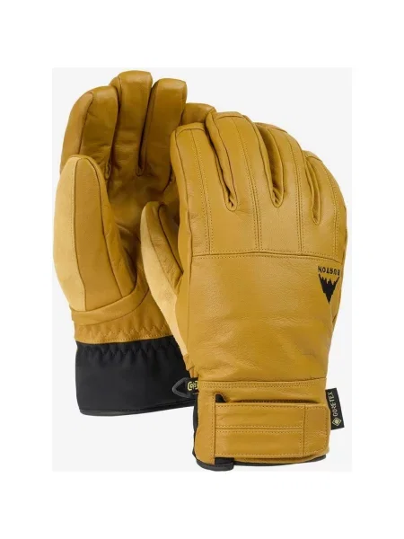 Rękawice Burton Gondy GORE-TEX skórzane pszeniczne M żółte