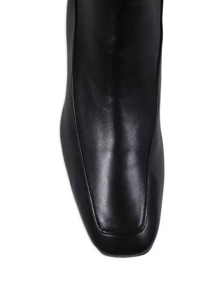 Cizme scurte Herbert Levine din piele negru