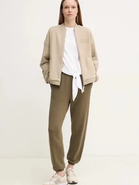 Koszulka Emporio Armani z krótkim rękawem z dżerseju biała