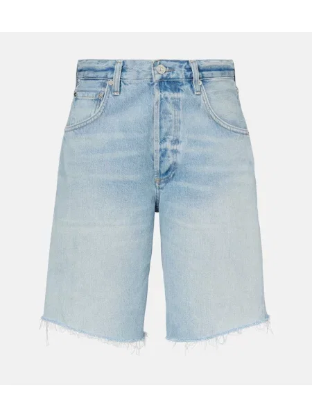 Szorty jeansowe Citizens Of Humanity niebieskie