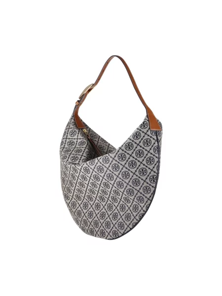 Torebka Tory Burch zamszowa niebieska