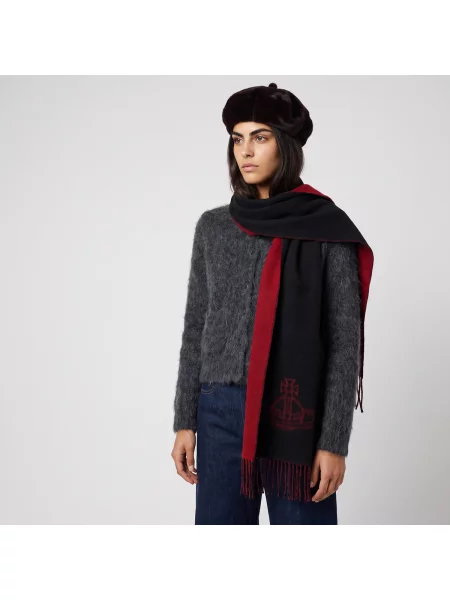 Šál Vivienne Westwood čierna