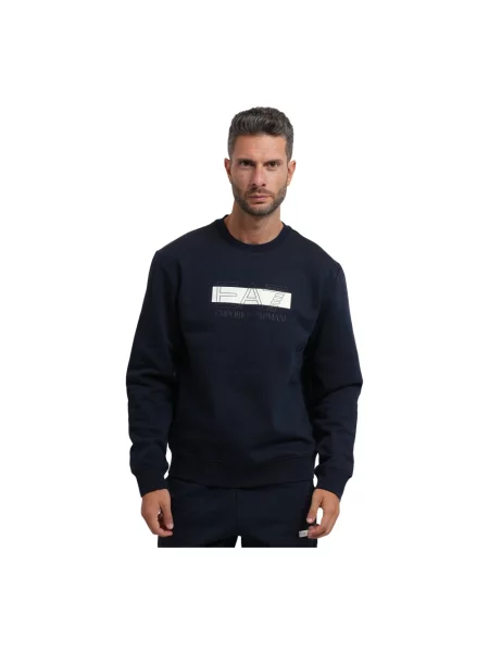Bluza Emporio Armani niebieska