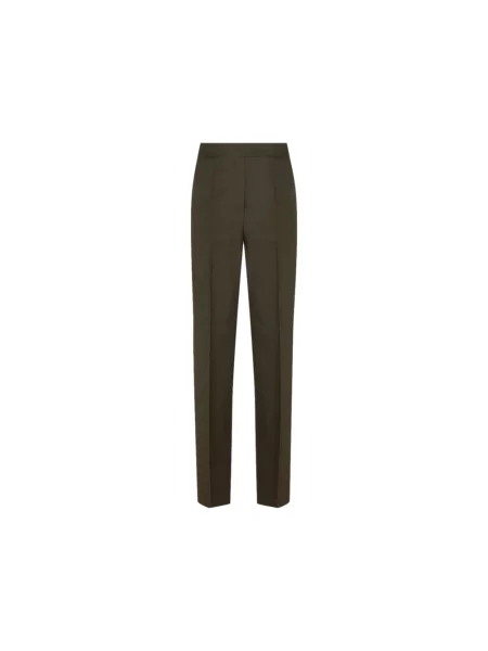 Spodnie Max Mara brązowe