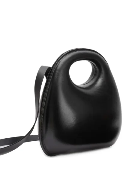 Geanta de piele Lemaire din piele negru