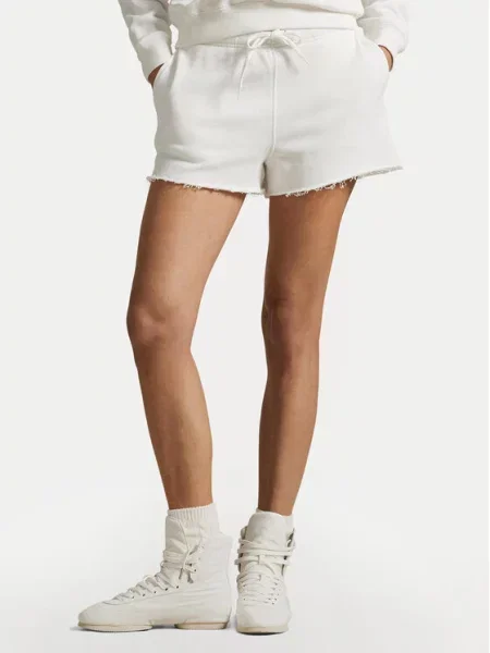 Polo Ralph Lauren Pantaloni scurți sport Straight Fit alb