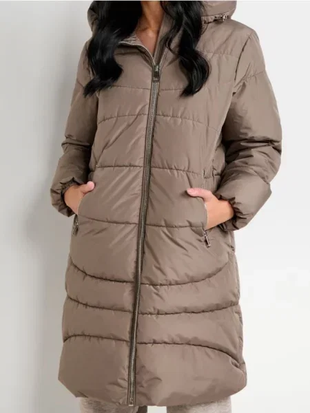 Пальто сіро-фіолетовий фіолетове