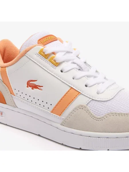 Lacoste Trampki Court T-Clip białe