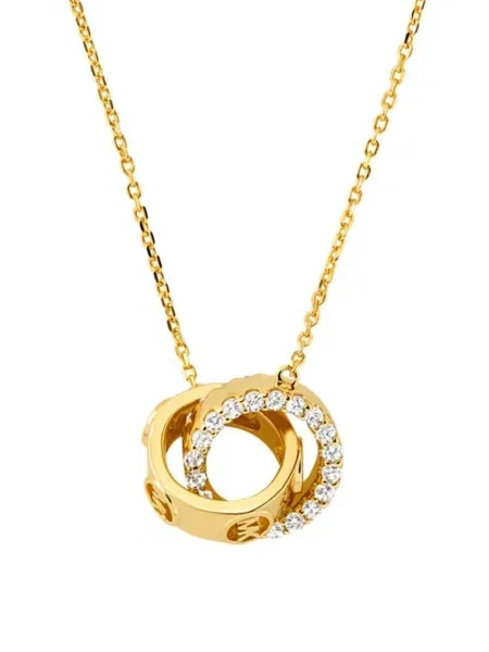 Palton Michael Kors transparente auriu