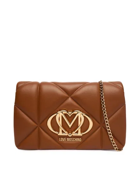 LOVE MOSCHINO Torbica smeđa
